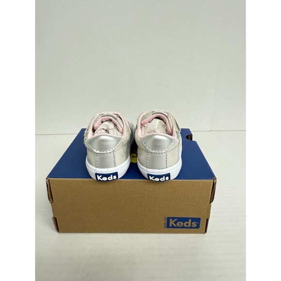 -1465 Keds Courtney HL Silver-US 5.5 Mens - Picture 5 of 5